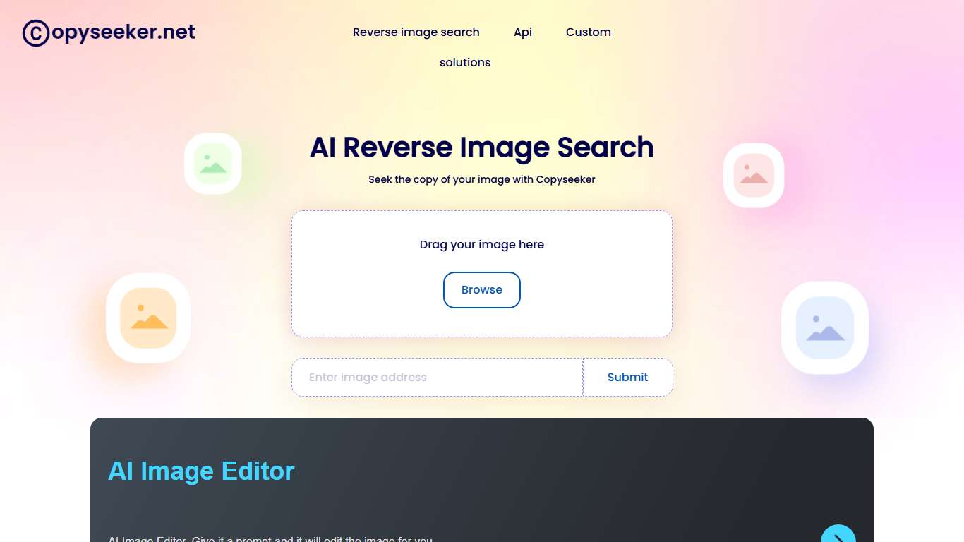 Copyseeker - AI Reverse Image Search | Find Image Sources & Duplicates
