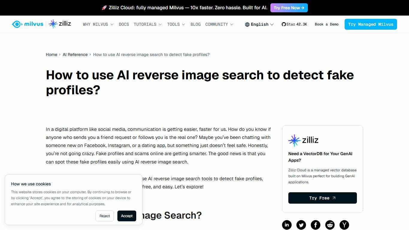 How to use AI reverse image search to detect fake profiles?